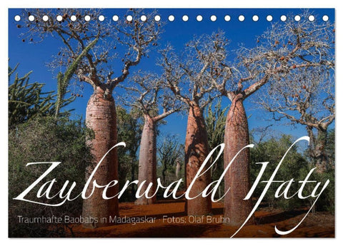 Zauberwald Ifaty · Traumhafte Baobabs in Madagaskar (Tischkalender 2027 DIN A5 quer), CALVENDO Monatskalender