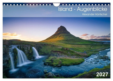 Island - Augenblicke 2027 (Wandkalender 2027 DIN A4 quer), CALVENDO Monatskalender