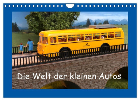 Die Welt der kleinen Autos (Wandkalender 2027 DIN A4 quer), CALVENDO Monatskalender