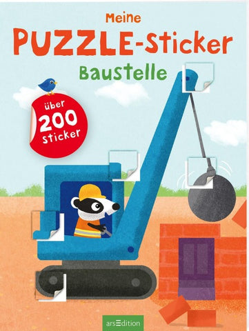 Meine Puzzle-Sticker – Baustelle