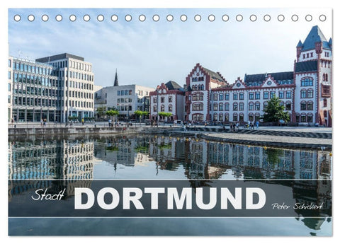 Stadt Dortmund (Tischkalender 2027 DIN A5 quer), CALVENDO Monatskalender