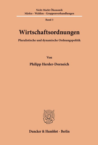 Wirtschaftsordnungen.