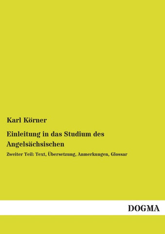 Einleitung in das Studium des Angelsächsischen