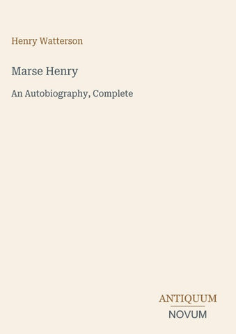 Marse Henry