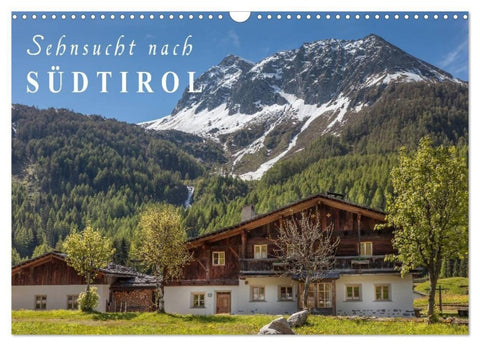 Sehnsucht nach Südtirol (Wandkalender 2027 DIN A3 quer), CALVENDO Monatskalender