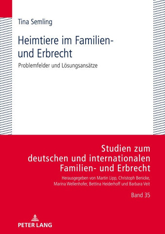 Heimtiere im Familien- und Erbrecht