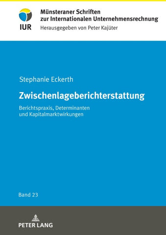 Zwischenlageberichterstattung