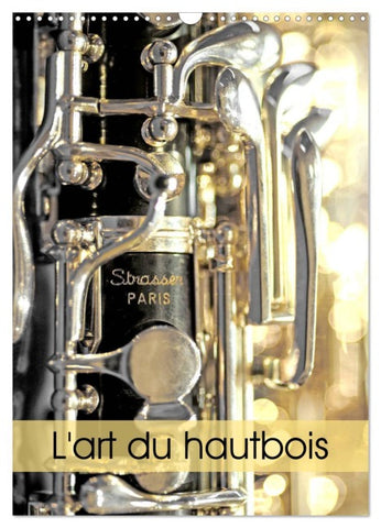 L'art du hautbois (Calendrier mural 2026 DIN A3 horizontal), CALVENDO calendrier mensuel
