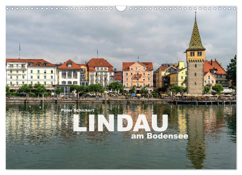Lindau am Bodensee (Wandkalender 2027 DIN A3 quer), CALVENDO Monatskalender