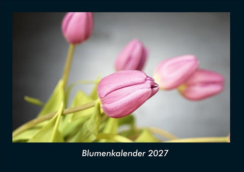 Blumenkalender 2027 Fotokalender DIN A4