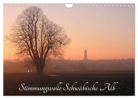 Stimmungsvolle Schwäbische Alb (Wandkalender 2026 DIN A4 quer), CALVENDO Monatskalender