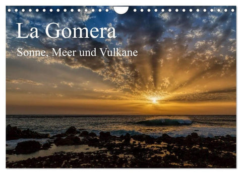 La Gomera Sonne, Meer und Vulkane (Wandkalender 2027 DIN A4 quer), CALVENDO Monatskalender