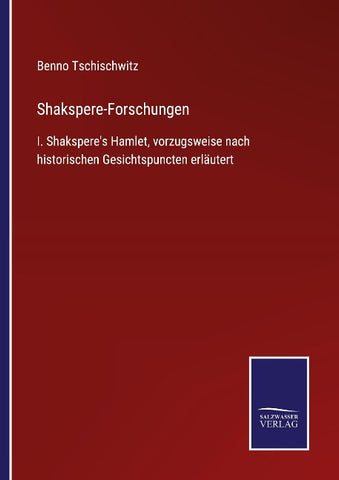 Shakspere-Forschungen