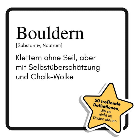 Bouldern