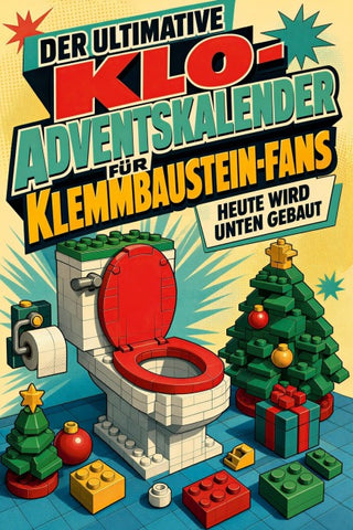 Der ultimative Klo-Adventskalender für Klemmbaustein-Fans
