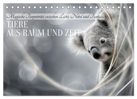 Tiere aus Traum und Zeit (Tischkalender 2027 DIN A5 quer), CALVENDO Monatskalender