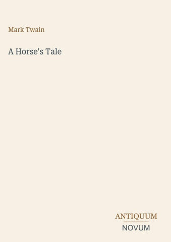 A Horse's Tale
