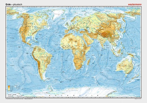 Posterkarten Geographie