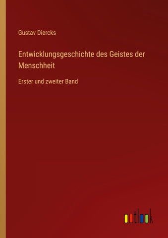 Entwicklungsgeschichte des Geistes der Menschheit