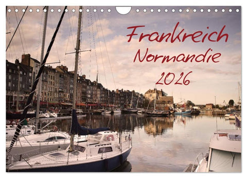 Frankreich Normandie (Wandkalender 2026 DIN A4 quer), CALVENDO Monatskalender