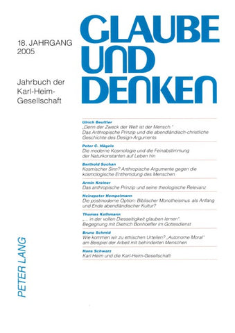 Glaube und Denken