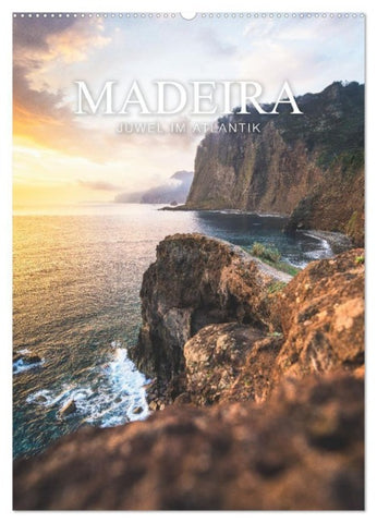 Madeira - Das Juwel im Atlantik (Wandkalender 2027 DIN A2 hoch), CALVENDO Monatskalender