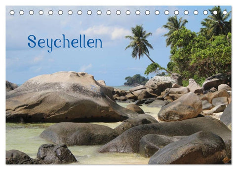 Seychellen (Tischkalender 2026 DIN A5 quer), CALVENDO Monatskalender
