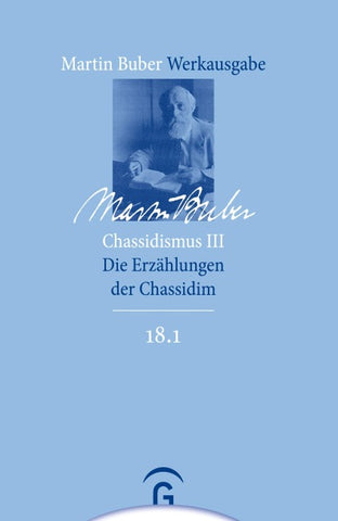 Martin Buber-Werkausgabe (MBW) / Chassidismus III