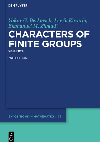 Characters of Finite Groups. Volume 1