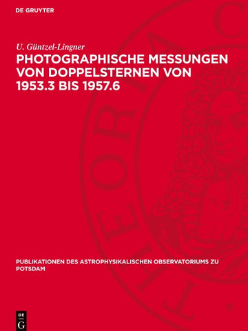 Photographische Messungen von Doppelsternen von 1953.3 bis 1957.6