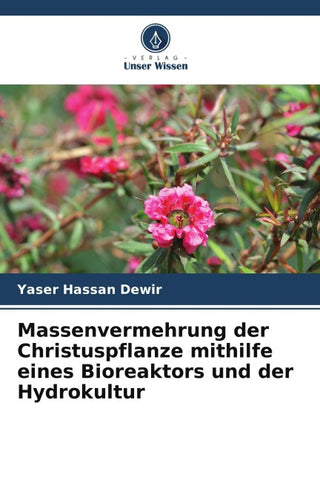Massenvermehrung der Christuspflanze mithilfe eines Bioreaktors und der Hydrokultur