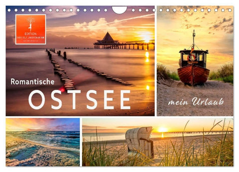 Romantische Ostsee - mein Urlaub (Wandkalender 2027 DIN A4 quer), CALVENDO Monatskalender