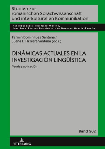 Dinámicas actuales en la investigación lingüística