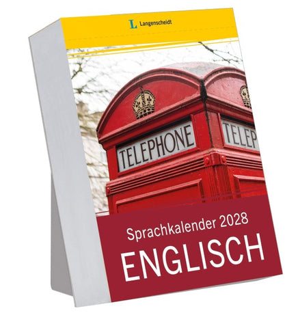 Langenscheidt Sprachkalender Englisch 2028