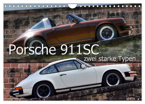 Porsche 911SC - zwei starke Typen (Wandkalender 2027 DIN A4 quer), CALVENDO Monatskalender