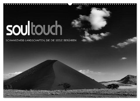 Soultouch - Schwarzweiß Landschaften, die die Seele berühren (Wandkalender 2026 DIN A2 quer), CALVENDO Monatskalender