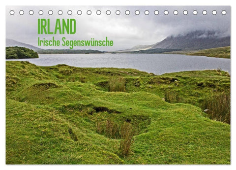 Irland - Irische Segenswünsche (Tischkalender 2027 DIN A5 quer), CALVENDO Monatskalender