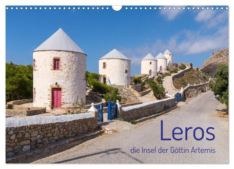 Leros - die Insel der Göttin Artemis (Wandkalender 2027 DIN A3 quer), CALVENDO Monatskalender