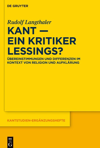 Kant – ein Kritiker Lessings?