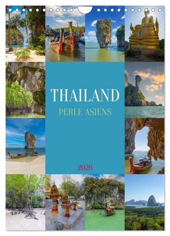 Thailand - Perle Asiens (Wandkalender 2026 DIN A4 hoch), CALVENDO Monatskalender