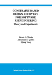 Constraint-Based Design Recovery for Software Reengineering