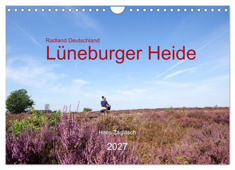 Radland Deutschland - Lüneburger Heide (Wandkalender 2027 DIN A4 quer), CALVENDO Monatskalender