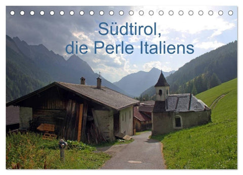 Südtirol, die Perle Italiens (Tischkalender 2027 DIN A5 quer), CALVENDO Monatskalender