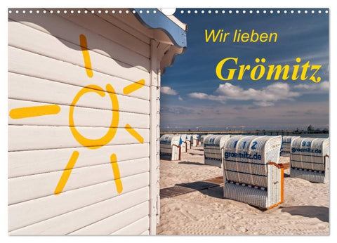 Wir lieben Grömitz (Wandkalender 2027 DIN A3 quer), CALVENDO Monatskalender