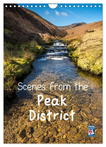 Scenes from the Peak District (Wall Calendar 2026 DIN A4 portrait), CALVENDO 12 Month Wall Calendar