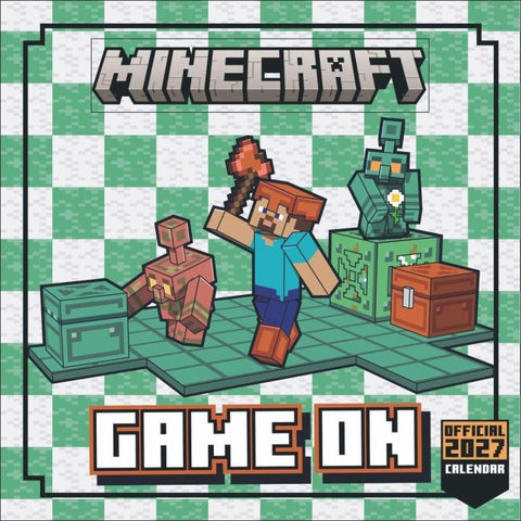 Minecraft Broschurkalender 2027