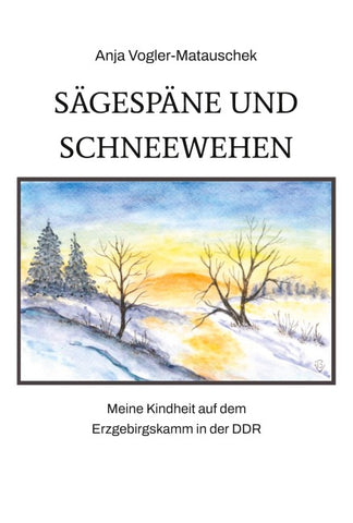 Sägespäne und Schneewehen