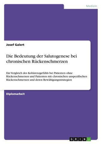 Die Bedeutung der Salutogenese bei chronischen Rückenschmerzen
