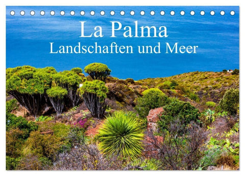 La Palma - Landschaften und Meer (Tischkalender 2027 DIN A5 quer), CALVENDO Monatskalender