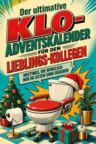 Der ultimative Klo-Adventskalender für den Lieblings-Kollegen